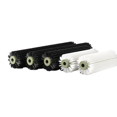 Tufted Bristle Custom Industrial Brushes Cylindrical Fruit Polishing Cleaning Brush Roller