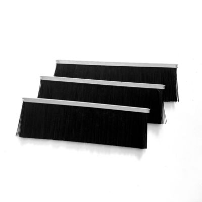 Custom Stainless Steel Industrial Brush Strip For Door Bottom Seal 50mm