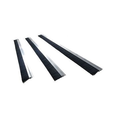 Custom Stainless Steel Industrial Brush Strip For Door Bottom Seal 50mm