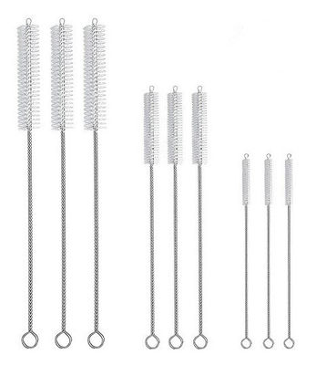 Tubular Twisted Steel Wire Tube Brush Bottle Cup Cleaning