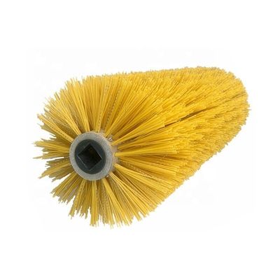 Nylon Bristles Cow Massage Brush Vertical Automatic Rotating Induction Livestock Cow Cleaning Brush