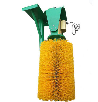 Nylon Bristles Cow Massage Brush Vertical Automatic Rotating Induction Livestock Cow Cleaning Brush