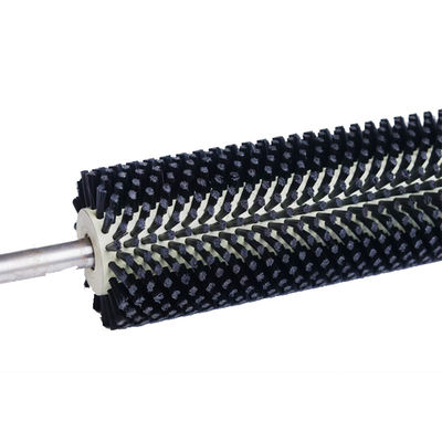 Customized Industrial Cylinder Nylon Roller Brush For Cleaning