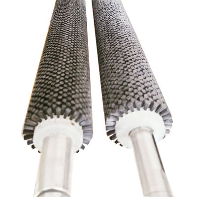 Customized Industrial Cylinder Nylon Roller Brush For Cleaning