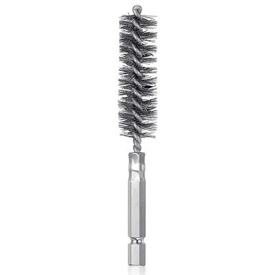 Stainless Steel Wire Cleaning Hexagonal Rod Gun Brush 8/10/12/15/17/19mm