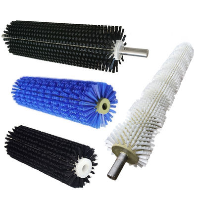 Customized Industrial Cylinder Nylon Brush Roller For Cleaning