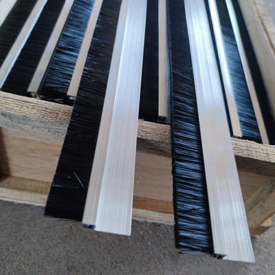 Industrial Customized Brush Strip Garage Shutter Door Seal Brush Nylon Strip Brush