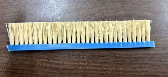 Custom Sisal Strip Brush With Rubber Base For Polishing