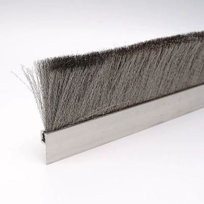 Custom Stainless Steel Wire / Copper Wire Strip Brush For Industrial Polishing