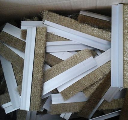 Custom Stainless Steel Wire / Copper Wire Strip Brush For Industrial Polishing