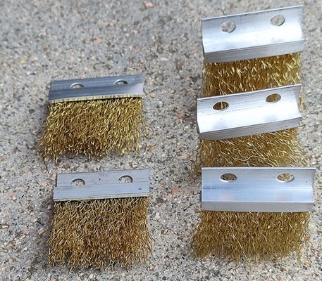 Laser Guide Pure Copper Wire Clean Copper Brush H-Type Aluminum Alloy Copper Wire Brush