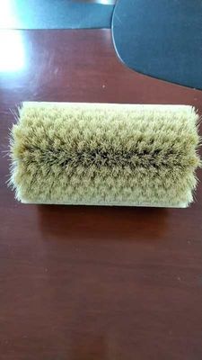 Industrial Customizable Plastic Tube Sisal Grafted Roller Brush For Wood Polishing And Deburring