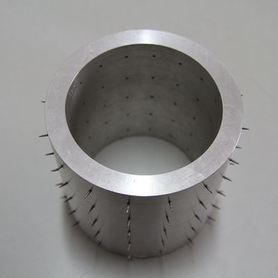 Needle Perforating Pin Sleeves Pinned Rollers In Aluminium Alloy
