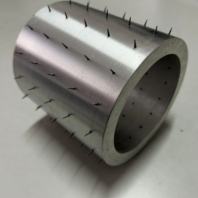 Needle Perforating Pin Sleeves Pinned Rollers In Aluminium Alloy