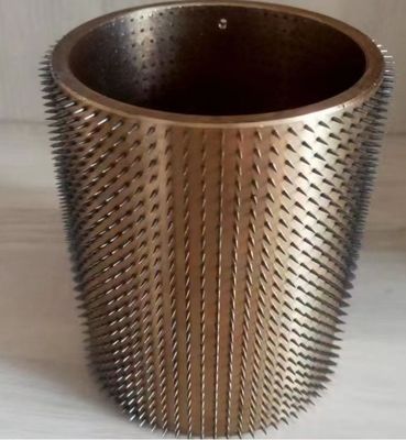 Custom Industrial Stainless Steel /Copper Needle Perforation Roller For Printing Packaging