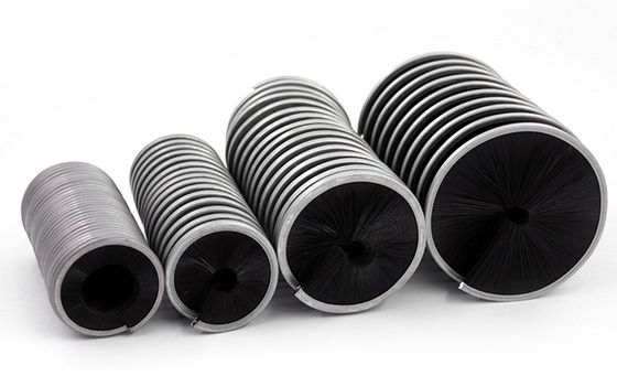 Industrial Nylon Coil Brush for Rotary Cleaning Customizable Sizes