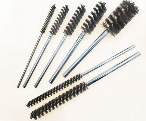 Custom Tube Brush Stainless Steel/Nylon/Copper Wire/Abrasive Wire Wound Brush Cleaning Pipe Brush