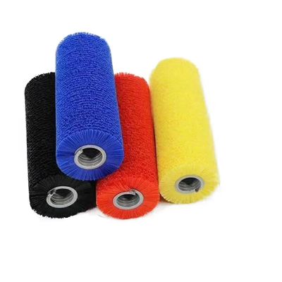 Nylon Bristle Outward Spiral Cleaning Coil Roller Brush Wound Spring Brush