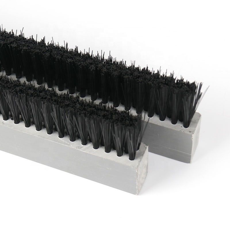 PVC Nylon Industrial Bristle Brush Board CNC Punch Dust Collector